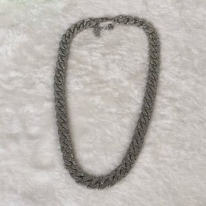 Cubic Zirconia Silver Necklace